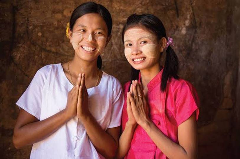 saludo en Tailandia